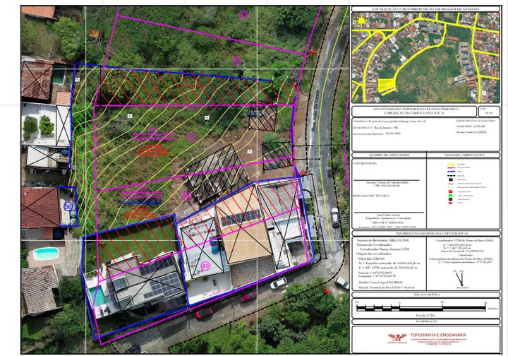 Análise fundiária em área urbana no Rio de Janeiro