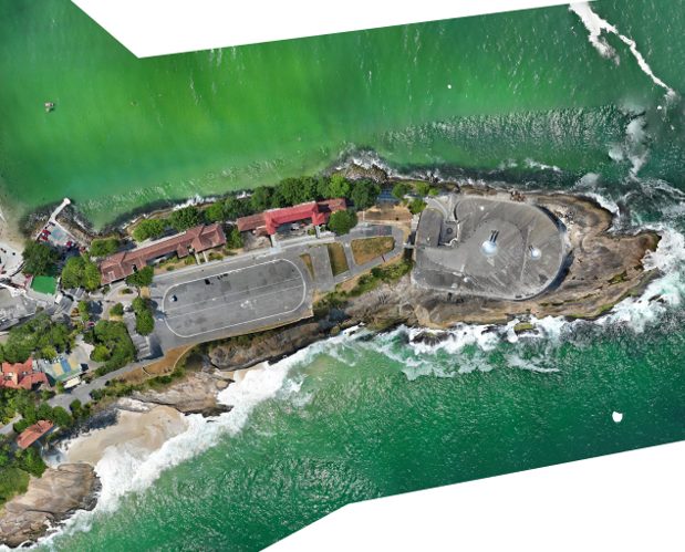 Modelo 3D do Forte de Copacabana